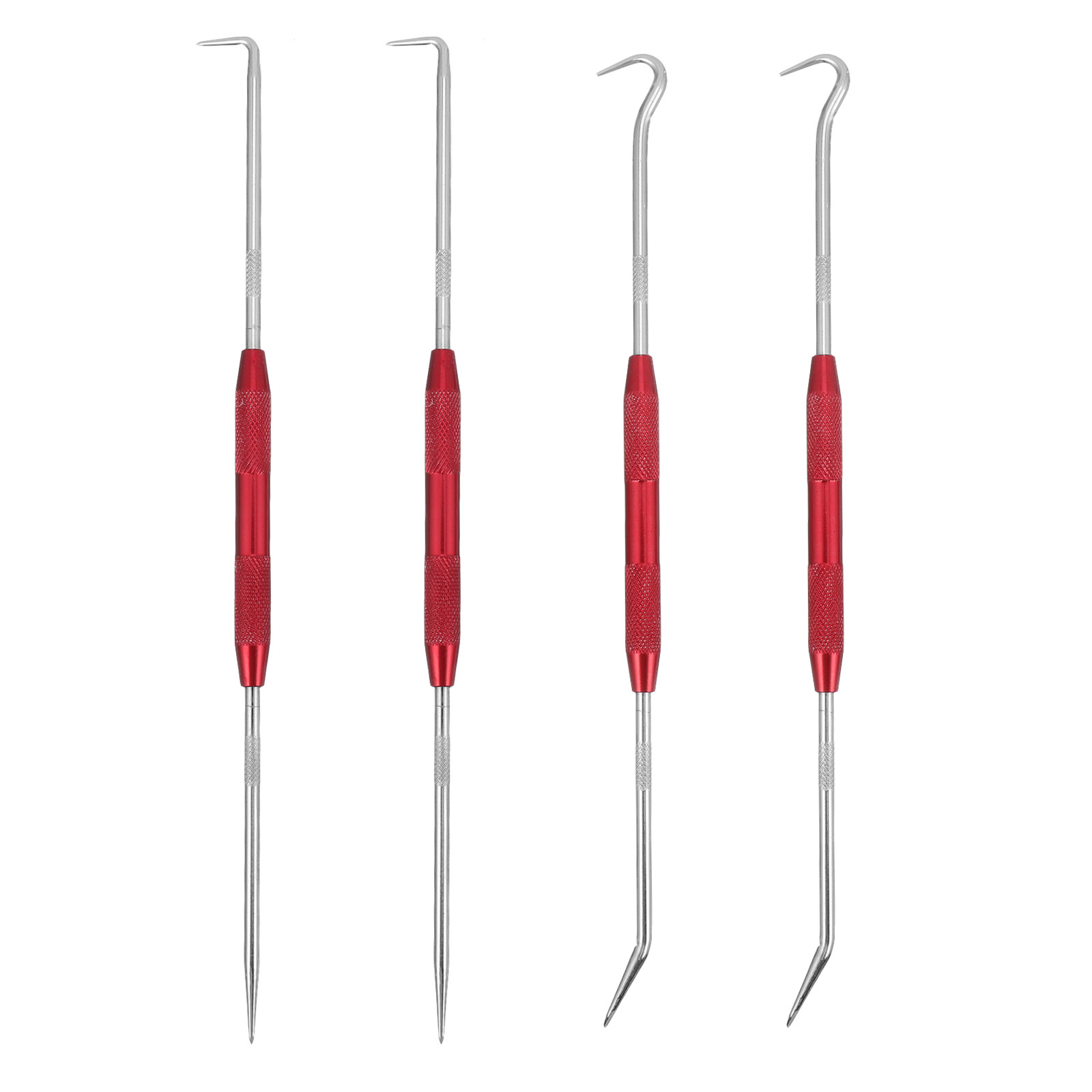 Crochet Hook Set - ชุดเข็มโครเชต์ขนาดเล็ก 2 ชุด พร้อมห่วงโอริง วัสดุอะลูมิเนียมอัลลอยด์ เหมาะสำหรับงานถักเสื้อสเวตเตอร์