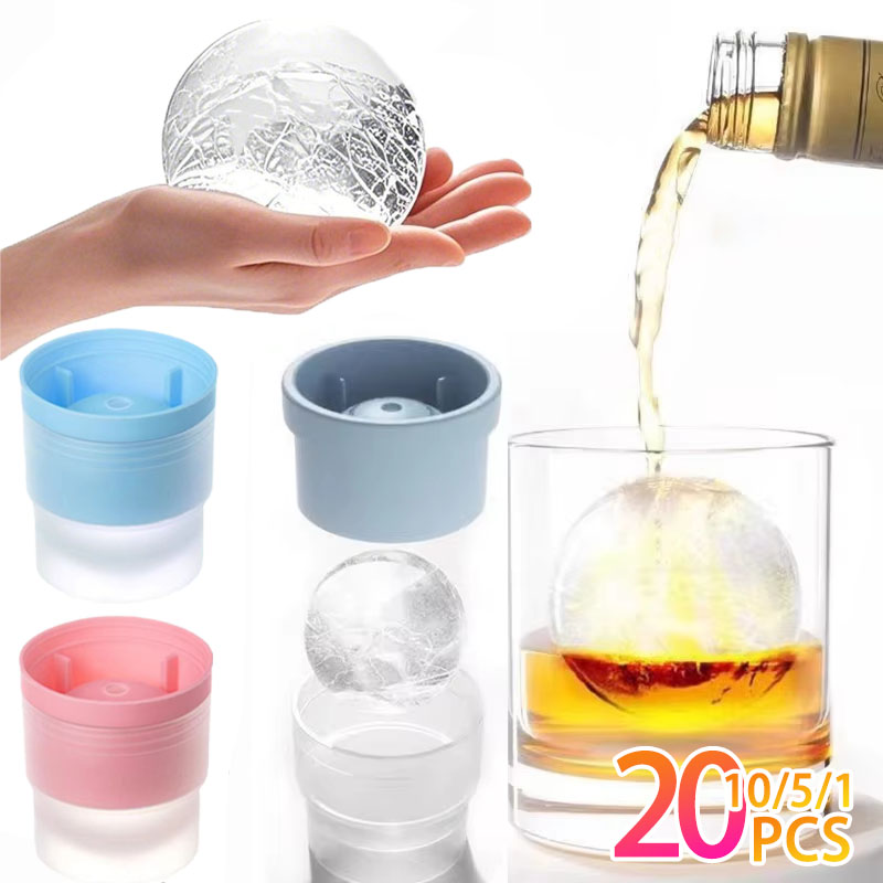 Art Craft Ice Cream - 1-20PCS ICE Ball Maker อเนกประสงค์ซิลิโคนวิสกี้ Freeze