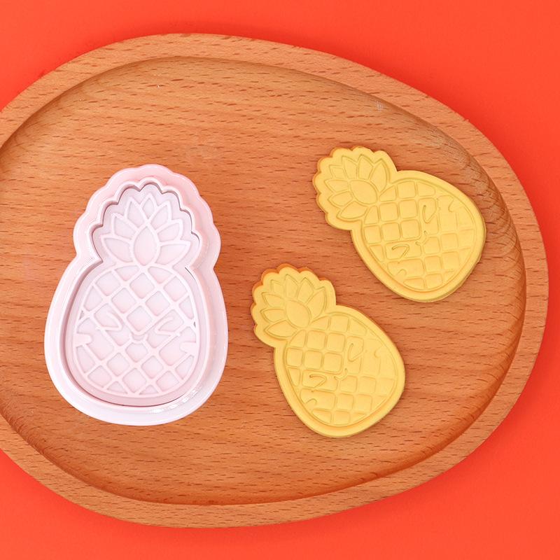 Polymer Clay Set - ชุดเครื่องตัดดินเหนียวรูปสับปะรดน่ารักสำหรับฤดูร้อน แม่พิมพ์พลาสติกแบบใช้ซ้ำได้สำหรับทำต่างหูดินโพลิเมอร์แฮนด์เมดและงานฝีมือ DIY