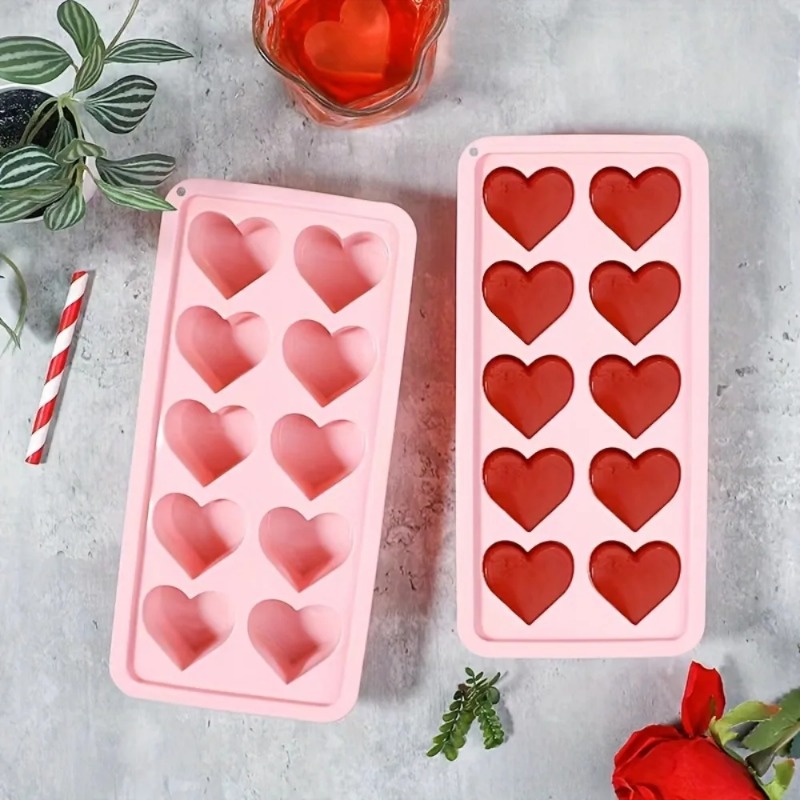 1 ชิ้นแม่พิมพ์น้ำแข็งรูปหัวใจม - Art Craft Ice Cream บทวิจารณ์และราคา