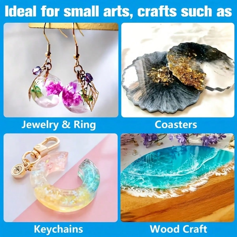 คริสตัลเคลียร์อีพ็อกซี่เรซิน ช - Art Craft Model บทวิจารณ์และราคา