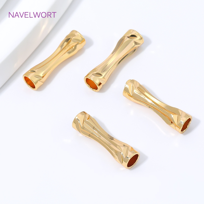 ลูกปัดทรงท่อเคลือบทอง 18K แบบเ - Art Craft Activity บทวิจารณ์และราคา