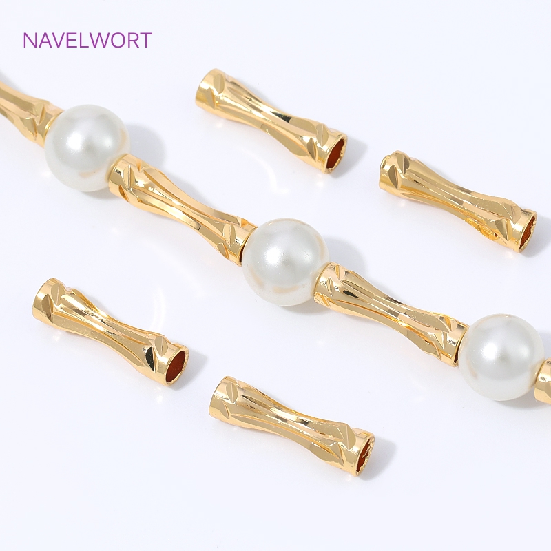 ลูกปัดทรงท่อเคลือบทอง 18K แบบเ - Art Craft Activity บทวิจารณ์และราคา
