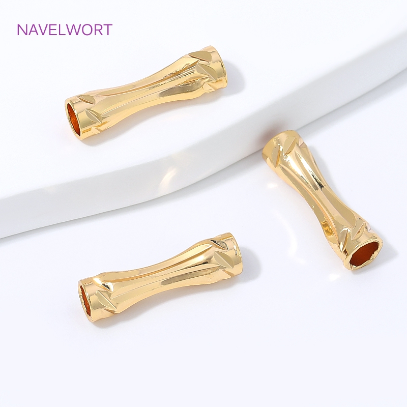 ลูกปัดทรงท่อเคลือบทอง 18K แบบเ - Art Craft Activity บทวิจารณ์และราคา
