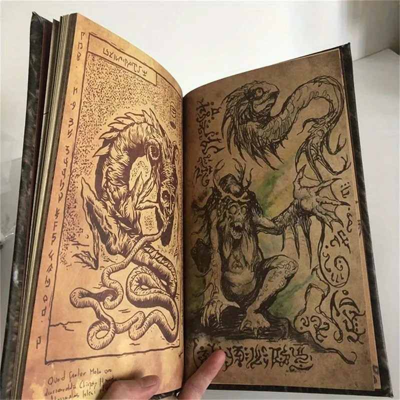 หนังสือเวทมนตร์วินเทจเนครอนอมิ - Art Craft New Year บทวิจารณ์และราคา