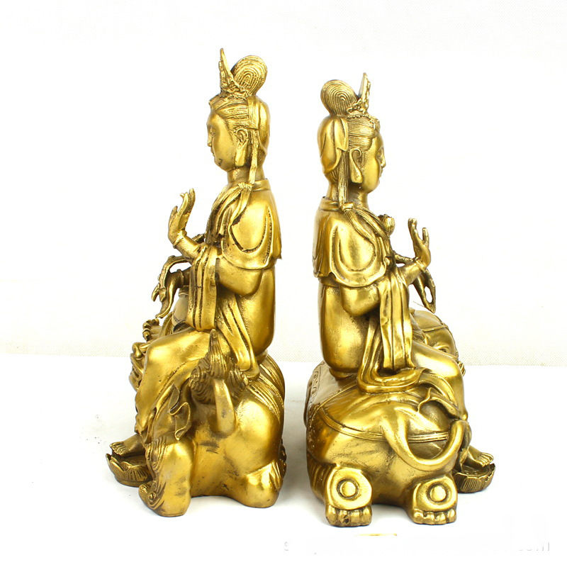 พระพุทธรูปมัญชุศรีสมันตภัทรพร้ - Art Craft Lion บทวิจารณ์และราคา