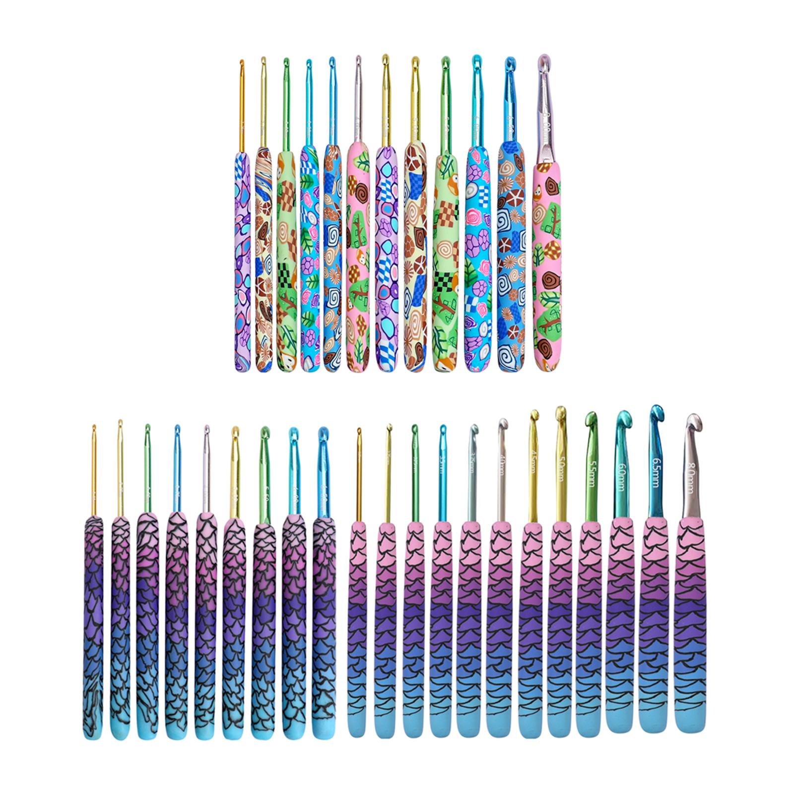 ชุดตะขอ, ตะขอตามหลักสรีรศาสตร์ - Crochet Hook Set บทวิจารณ์และราคา