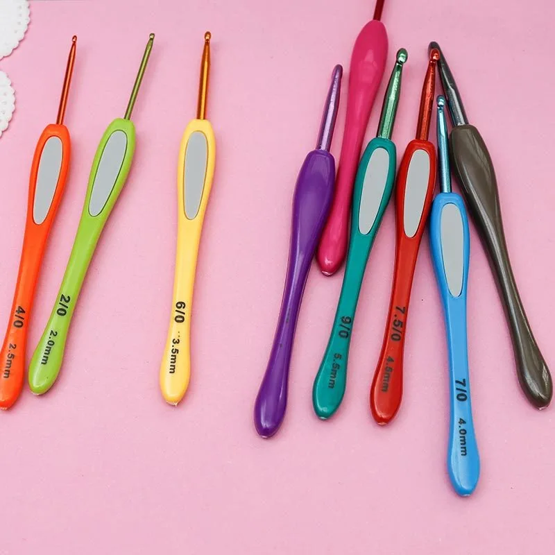 สี Soft Handle ชุดเครื่องมือถั - Crochet Hook Set บทวิจารณ์และราคา