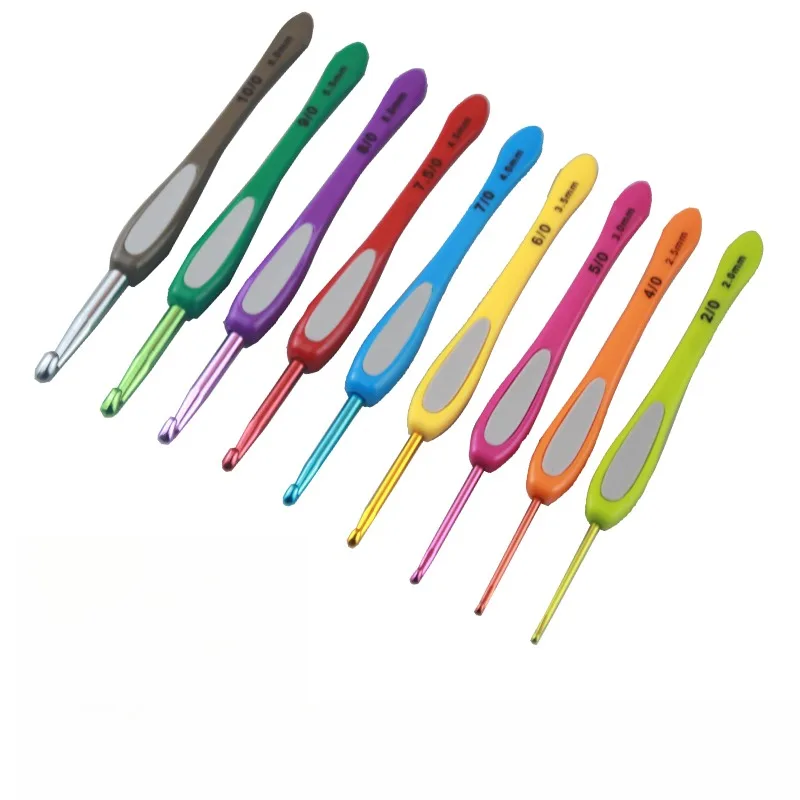 สี Soft Handle ชุดเครื่องมือถั - Crochet Hook Set บทวิจารณ์และราคา