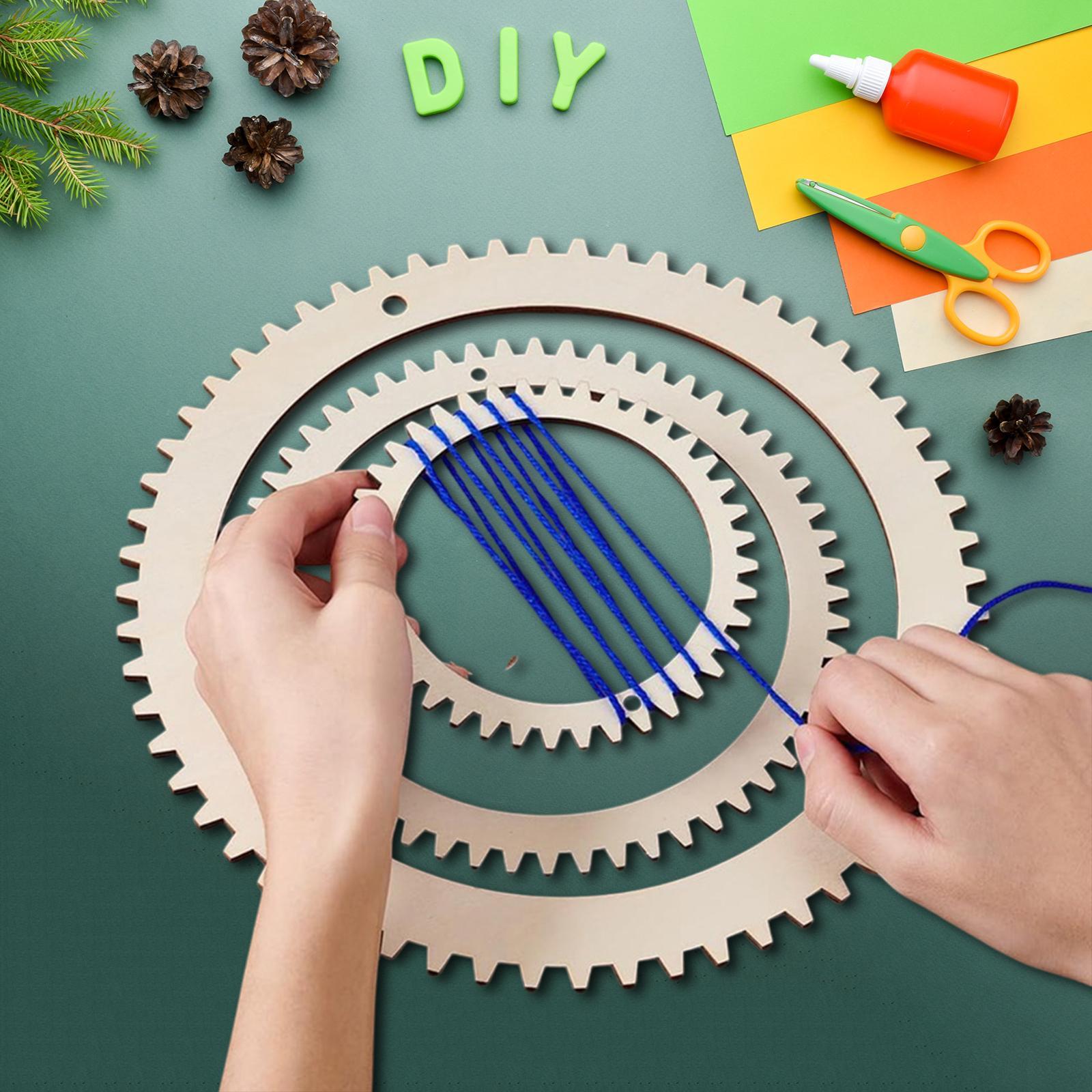 ชุดเครื่องมือทอผ้า DIY โครงไม้ - Art Craft Kids บทวิจารณ์และราคา