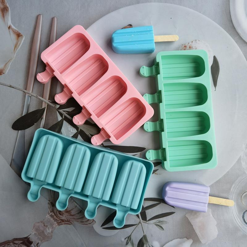 ซิลิโคน 4 Cavity รูปไข่ Double - Art Craft Ice Cream บทวิจารณ์และราคา
