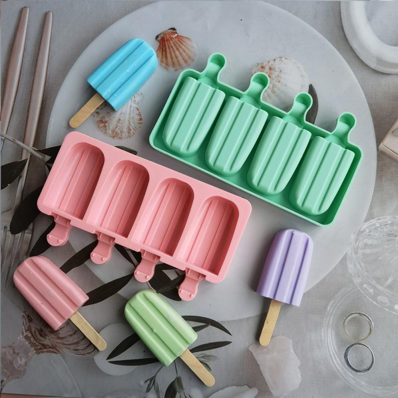 ซิลิโคน 4 Cavity รูปไข่ Double - Art Craft Ice Cream บทวิจารณ์และราคา
