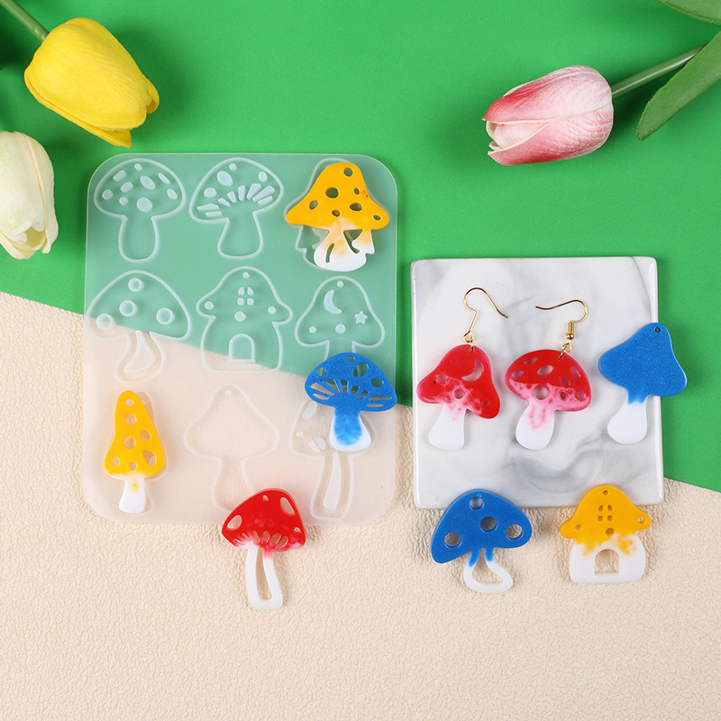 หลายสไตล์เห็ดต่างหูจี้ Perfora - Art Craft Model บทวิจารณ์และราคา