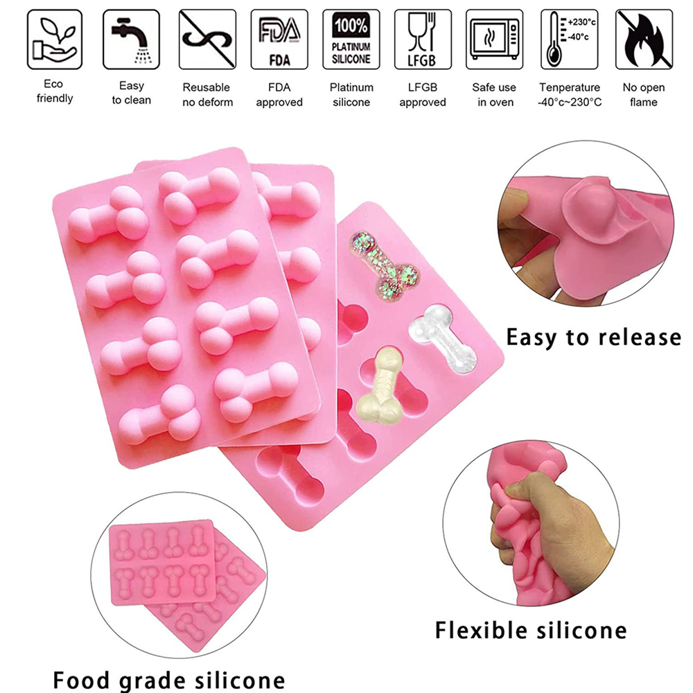 ถาดทำน้ำแข็งรูปจู๋ใส่ช็อคโกแลต - Art Craft Ice Cream บทวิจารณ์และราคา
