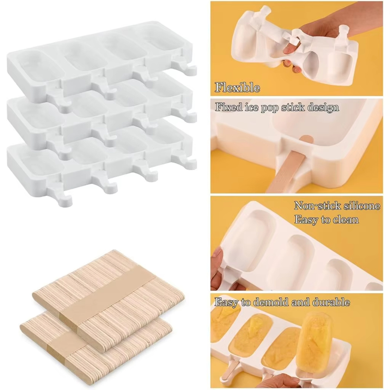 ชุดแม่พิมพ์ไอศกรีมซิลิโคนขนาดใ - Art Craft Ice Cream บทวิจารณ์และราคา