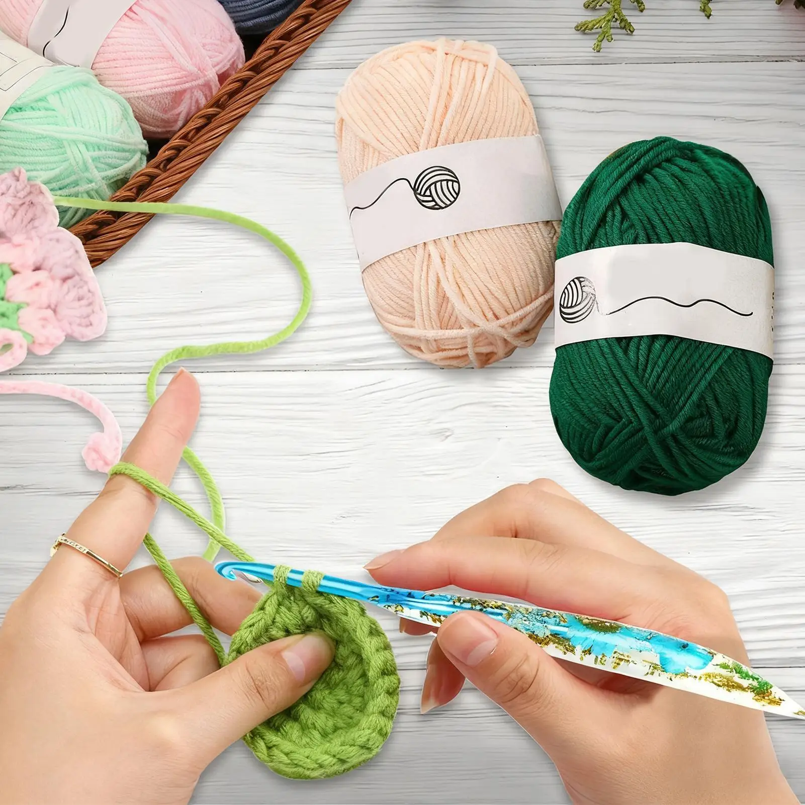 ชุดเข็มโครเชต์เรซิน 9 ชิ้น ดีไ - Crochet Hook Set บทวิจารณ์และราคา