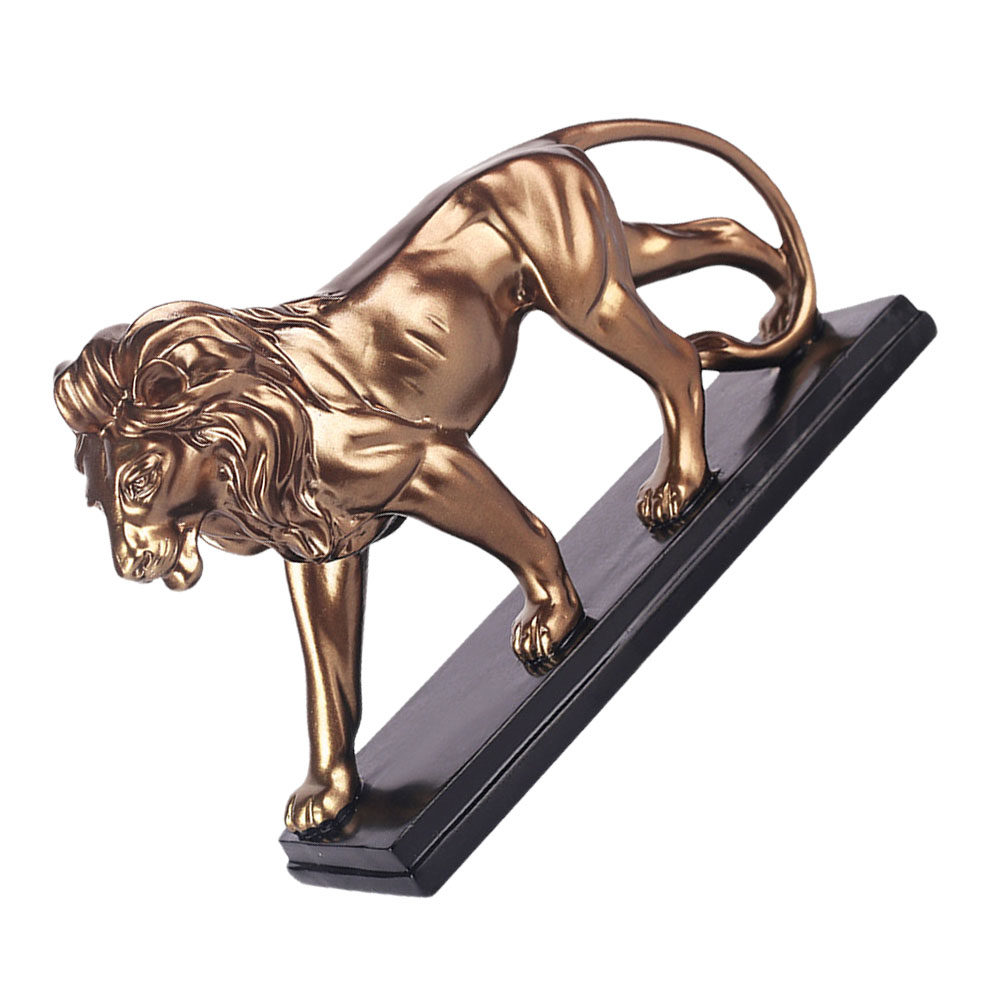 รูปปั้นสิงโตเรซิน 1 ชิ้น ของตก - Art Craft Lion บทวิจารณ์และราคา