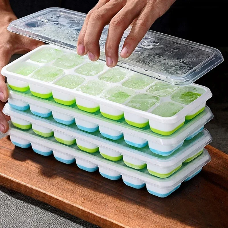 ถาดทำน้ำแข็งซิลิโคนพร้อมฝาปิด  - Art Craft Ice Cream บทวิจารณ์และราคา