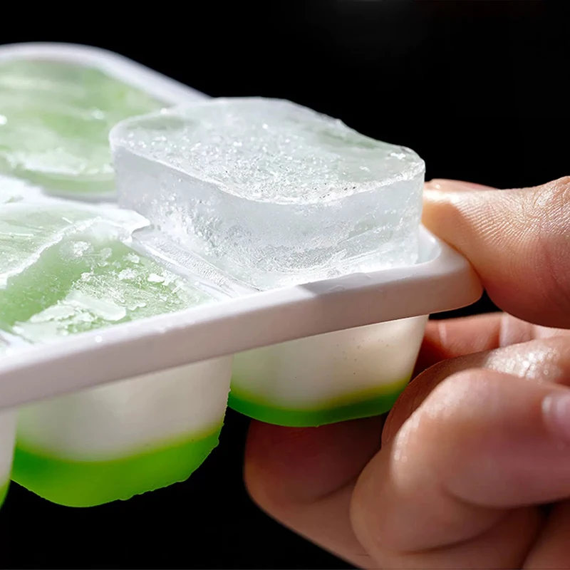 ถาดทำน้ำแข็งซิลิโคนพร้อมฝาปิด  - Art Craft Ice Cream บทวิจารณ์และราคา