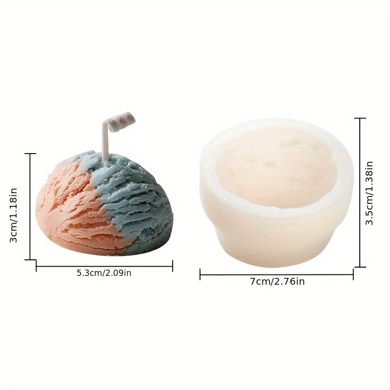 แม่พิมพ์ซิลิโคนทำเทียนทรงกลม ไ - Art Craft Ice Cream บทวิจารณ์และราคา