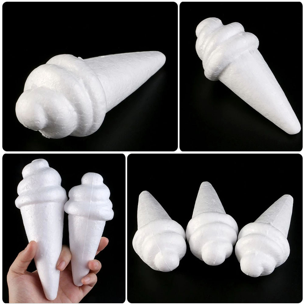 โมเดลโฟมไอศกรีมแบบยังไม่ตกแต่ง - Art Craft Ice Cream บทวิจารณ์และราคา