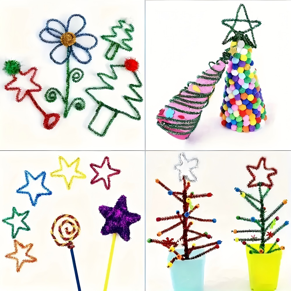 100 ชิ้น ลวดตกแต่งแบบมีประกาย  - Art Craft Event บทวิจารณ์และราคา