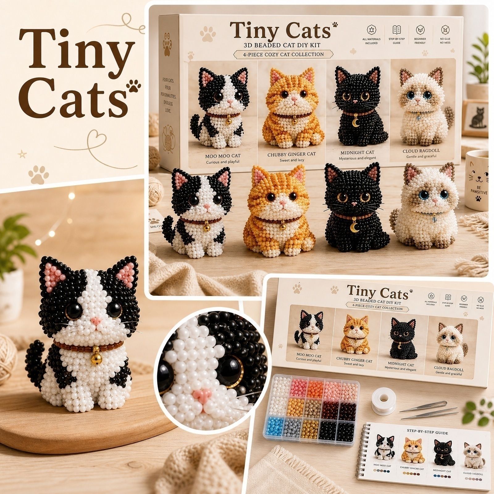 ชุดทำลูกปัด 3 มิติ รูปสัตว์น่า - Art Craft Event บทวิจารณ์และราคา