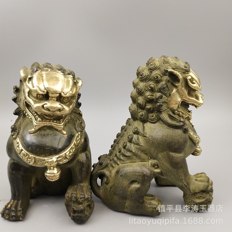 ระฆังทองเหลืองสองหู, ของสะสมตก - Art Craft Lion บทวิจารณ์และราคา