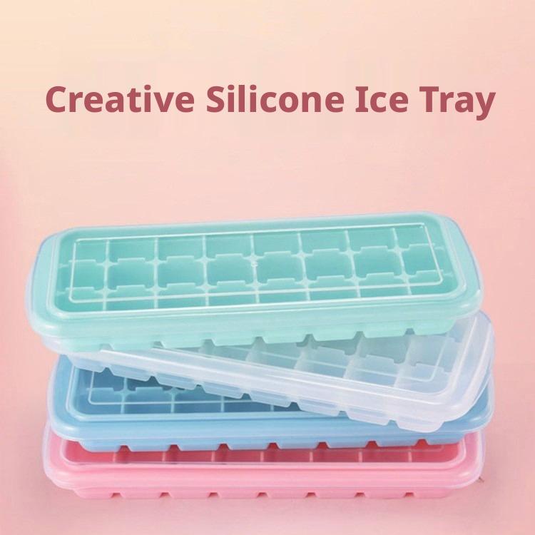 ถาดน้ำแข็งซิลิโคนพร้อมฝาปิด 36 - Art Craft Ice Cream บทวิจารณ์และราคา