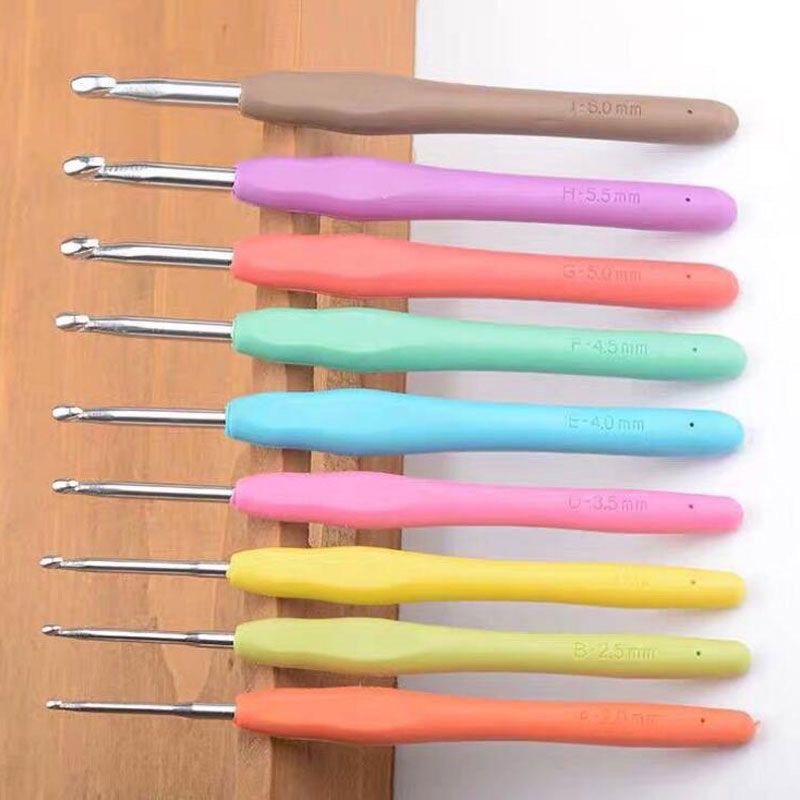 13 ชิ้น 2.0-10 มิลลิเมตรชุดถัก - Crochet Hook Set บทวิจารณ์และราคา
